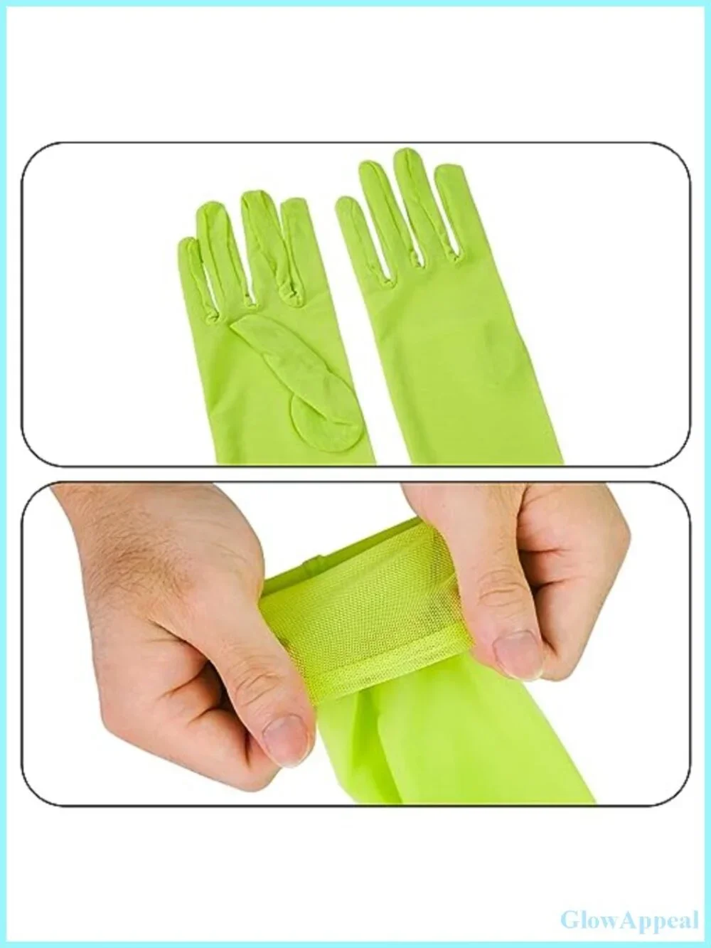 Extra Long Tulle Mesh Gloves for Women, Sheer Opera Length